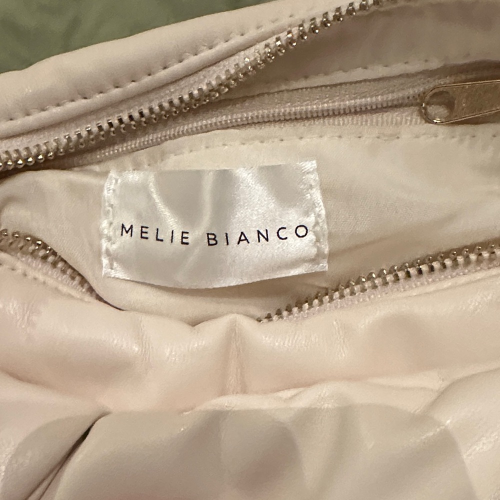 Melie Bianco Soft Cream Hobo Bag - Picture 2 of 2